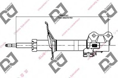 Амортизатор DJ PARTS купить