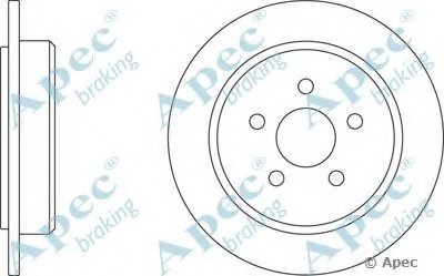 Тормозной диск APEC braking купить