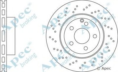 Тормозной диск APEC braking купить