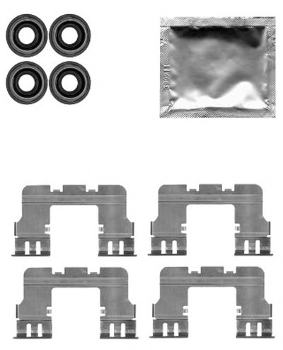 Комплектующие, колодки дискового тормоза MINTEX купить