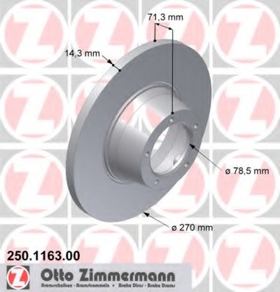 Тормозной диск ZIMMERMANN купить