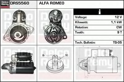 Стартер Remanufactured REMY (Light Duty) DELCO REMY купить