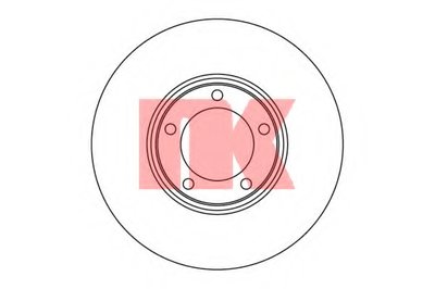 Тормозной диск NK купить