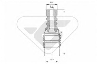 Пылезащитный комплект, амортизатор HUTCHINSON купить