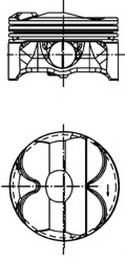 Поршень KOLBENSCHMIDT купить