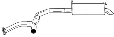 Глушитель выхлопных газов конечный SIGAM купить