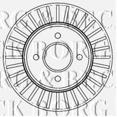 Тормозной диск BORG & BECK купить