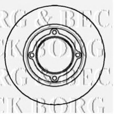 Тормозной диск BORG & BECK купить
