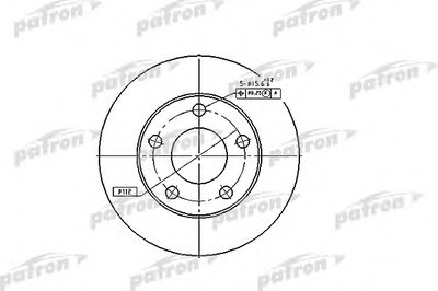 Тормозной диск PATRON купить