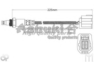 Лямда-зонд ASHUKI купить