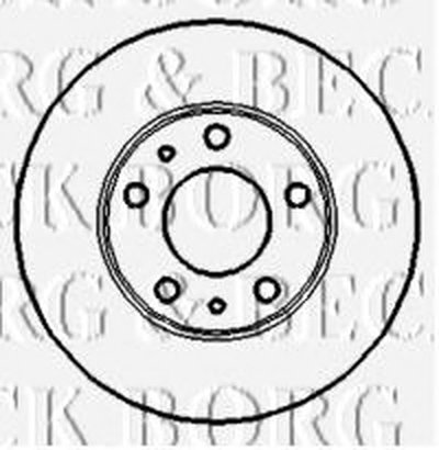 Тормозной диск BORG & BECK купить