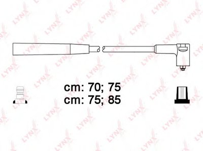 Комплект проводов зажигания LYNXauto купить