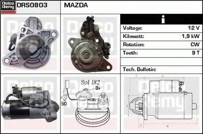 Стартер Remanufactured REMY (Light Duty) DELCO REMY купить