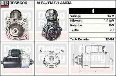 Стартер Remanufactured REMY (Light Duty) DELCO REMY купить