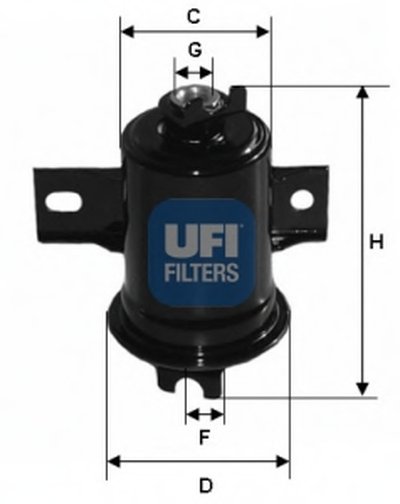 Топливный фильтр UFI купить