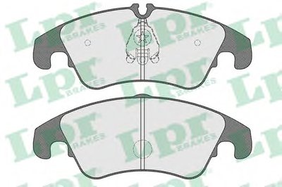 Комплект тормозных колодок, дисковый тормоз LPR купить