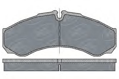 Комплект тормозных колодок, дисковый тормоз SCT Germany купить