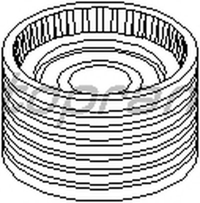 Паразитный / Ведущий ролик, зубчатый ремень TOPRAN купить