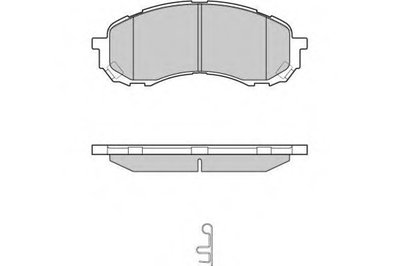 Комплект тормозных колодок, дисковый тормоз E.T.F. купить