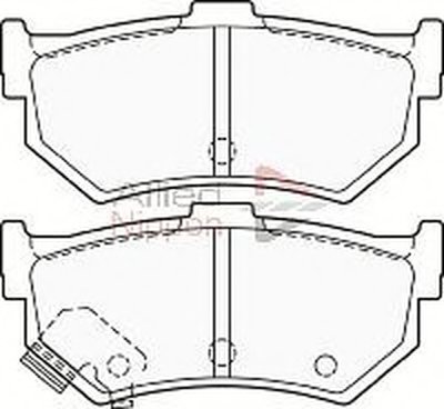 Комплект тормозных колодок, дисковый тормоз ANL Braking COMLINE купить