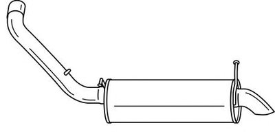 Глушитель выхлопных газов конечный SIGAM купить