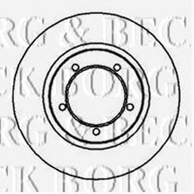 Тормозной диск BORG & BECK купить