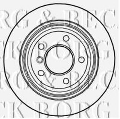 Тормозной диск BORG & BECK купить