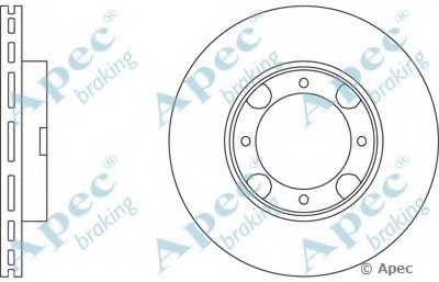 Тормозной диск APEC braking купить