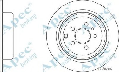 Тормозной диск APEC braking купить