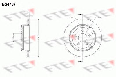 Тормозной диск FTE купить