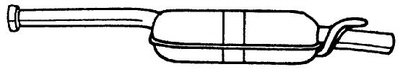 Средний глушитель выхлопных газов AKS DASIS купить
