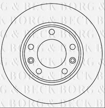 Тормозной диск BORG & BECK купить