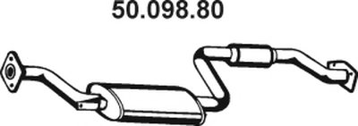 Средний глушитель выхлопных газов EBERSPÄCHER купить