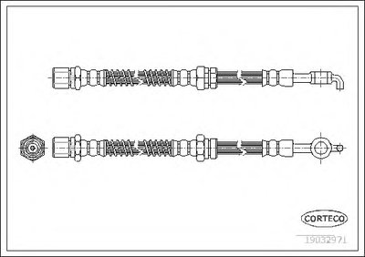 Тормозной шланг CORTECO купить