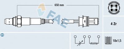 Лямда-зонд FAE купить