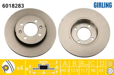 Тормозной диск GIRLING купить