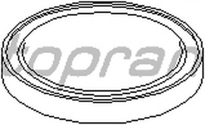 Фланцевая крышка, ступенчатая коробка передач TOPRAN Придбати