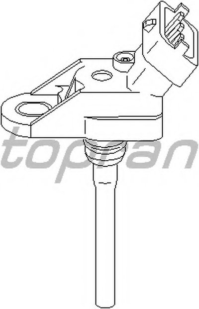 Датчик, давление во впускном газопроводе TOPRAN купить