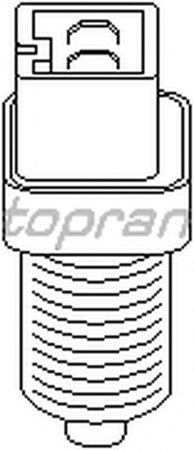 Выключатель фонаря сигнала торможения TOPRAN купить