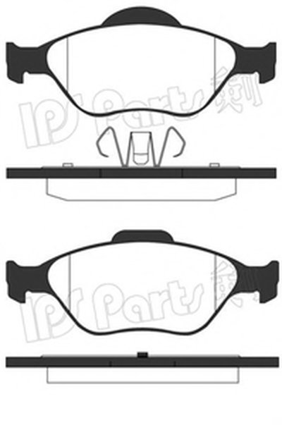 Комплект тормозных колодок, дисковый тормоз IPS Parts IPS Parts купить