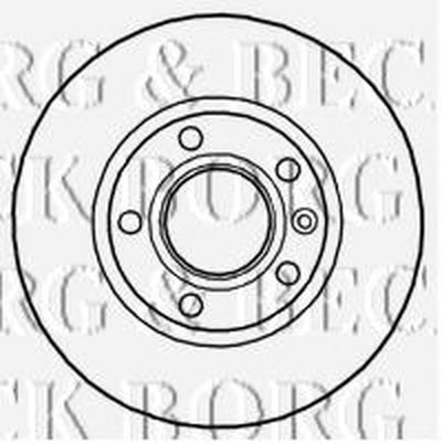 Тормозной диск BORG & BECK купить