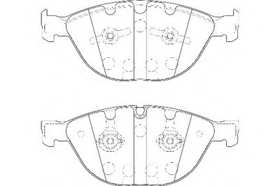 Комплект тормозных колодок, дисковый тормоз WAGNER купить