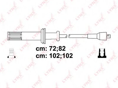 Комплект проводов зажигания LYNXauto купить