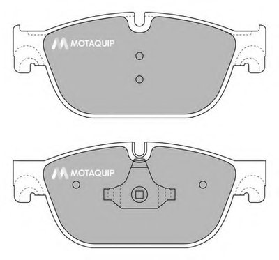 Комплект тормозных колодок, дисковый тормоз MOTAQUIP купить