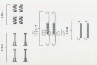 Комплектующие, стояночная тормозная система BOSCH Придбати