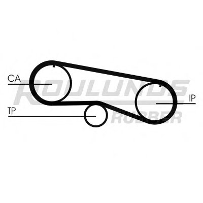 Ремень ГРМ RO-DRIVE ROULUNDS RUBBER купить