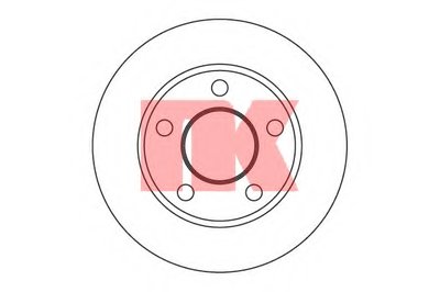 Тормозной диск NK купить