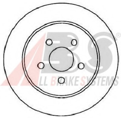 Тормозной диск A.B.S. купить