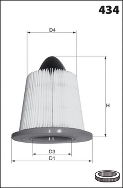 Воздушный фильтр MECAFILTER MECAFILTER купить