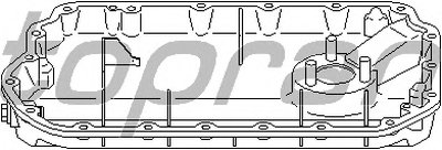 Масляный поддон TOPRAN купить